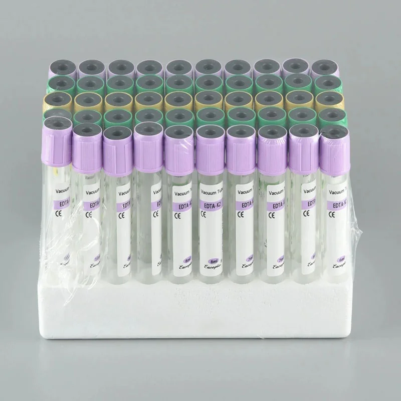 Blood collection pet glass EDTA K2 K3 tube 1 1