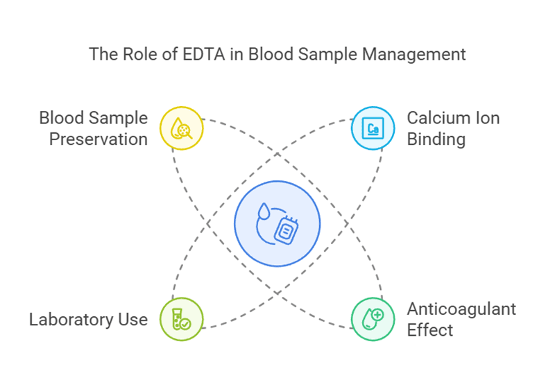 Principle of EDTA Anticoagulant
