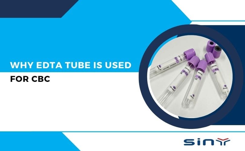 EDTA tube is used for CBC
