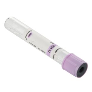 Lavender Cap EDTA K2 Vacuum Blood Collection Tube