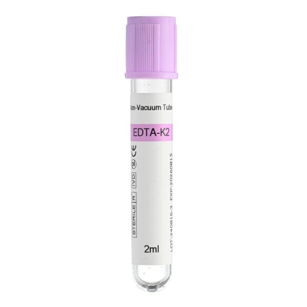 2ml EDTA K2 Non-Vaccum Blood Collection Tube