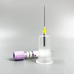 EDTA K2/EDTA K3 Disposable Vacuum Blood Collection Tube Needle System