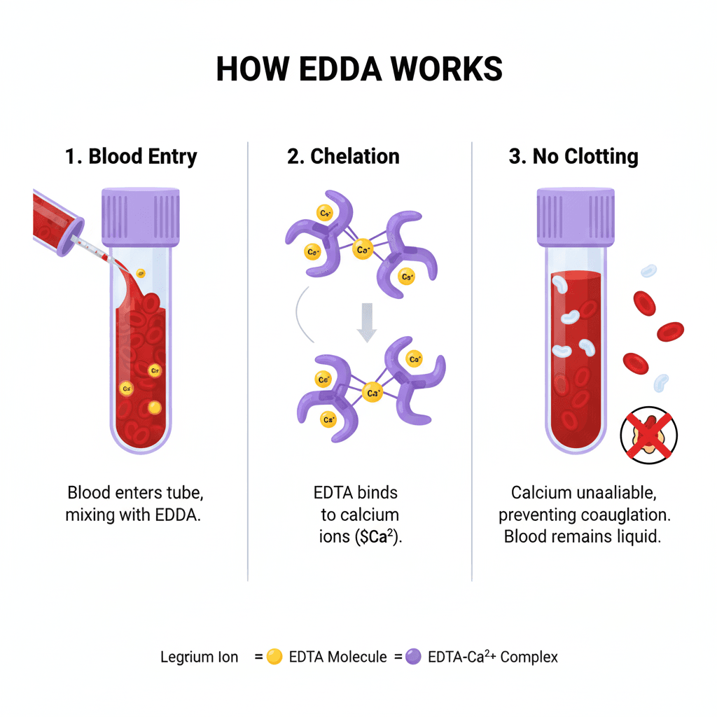 How EDTA Anticoagulant Works in Blood Collection Tubes How EDTA Anticoagulant Works in Blood Collection Tubes