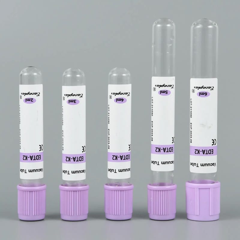 Siny Disposable Vacuum Tube EDTA K2 K3 Tube for Blood Collection CE ISO