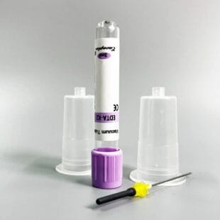 EDTA K2, EDTA K3 Disposable Vacuum Blood Collection Tube Needle System