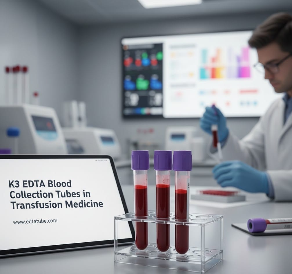 K3 EDTA Blood Collection Tubes in Transfusion Medicine