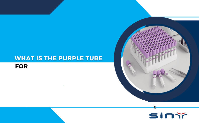 what is the purple blood tube for