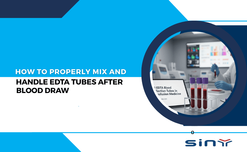 How to properly mix and Handle edta tubes After Blood draw