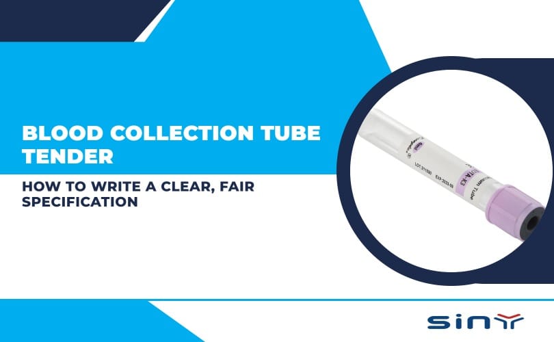Blood Collection Tube Tender: How to Write a Clear, Fair Specification