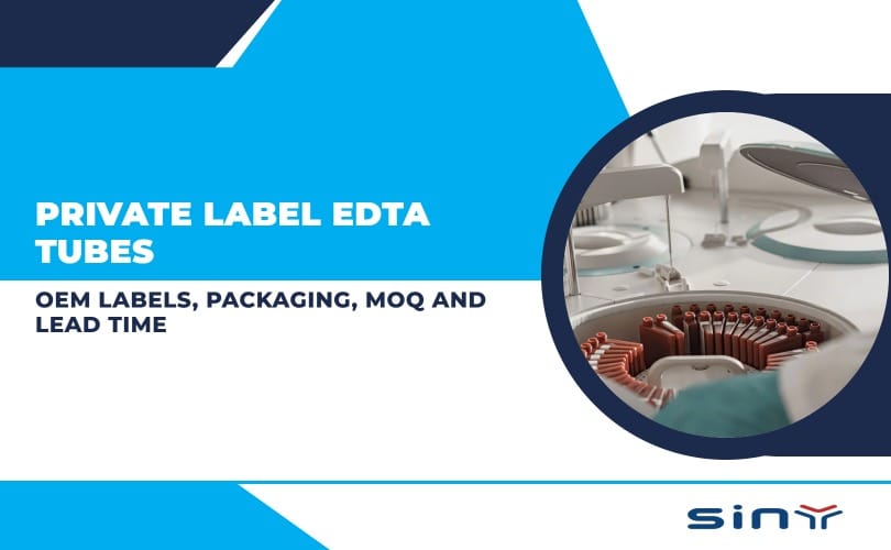 Private Label EDTA Tubes: OEM Labels, Packaging, MOQ and Lead Time